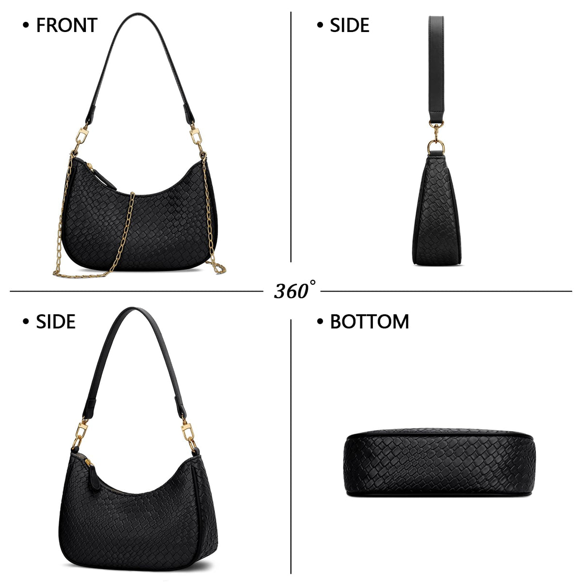 KKXIU Shoulder Bag for Women Cute Hobo Purses and Handbags