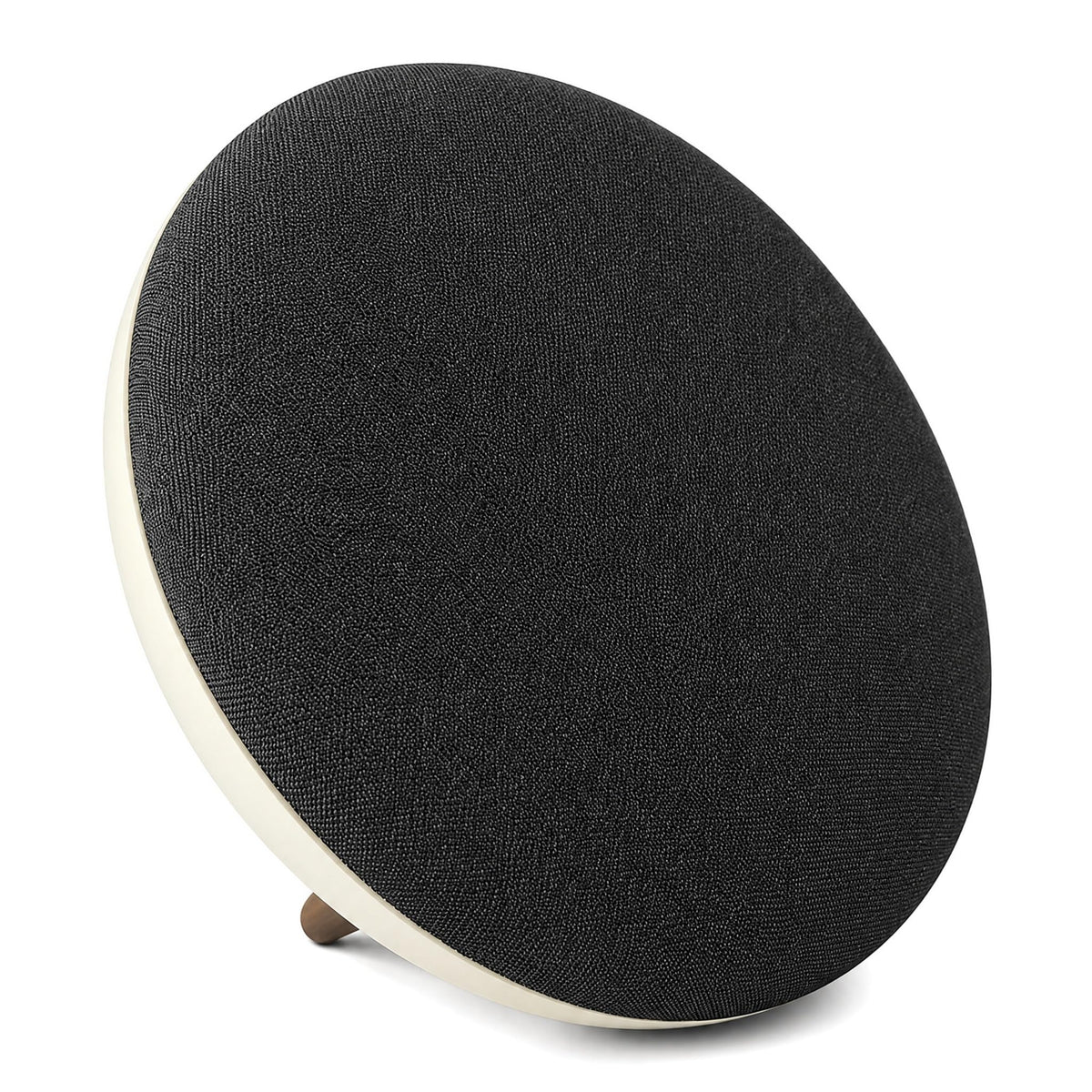 Wocdwocd Round Bluetooth Speaker, Dual 66mm Stereo Drivers, 3000mAh Battery