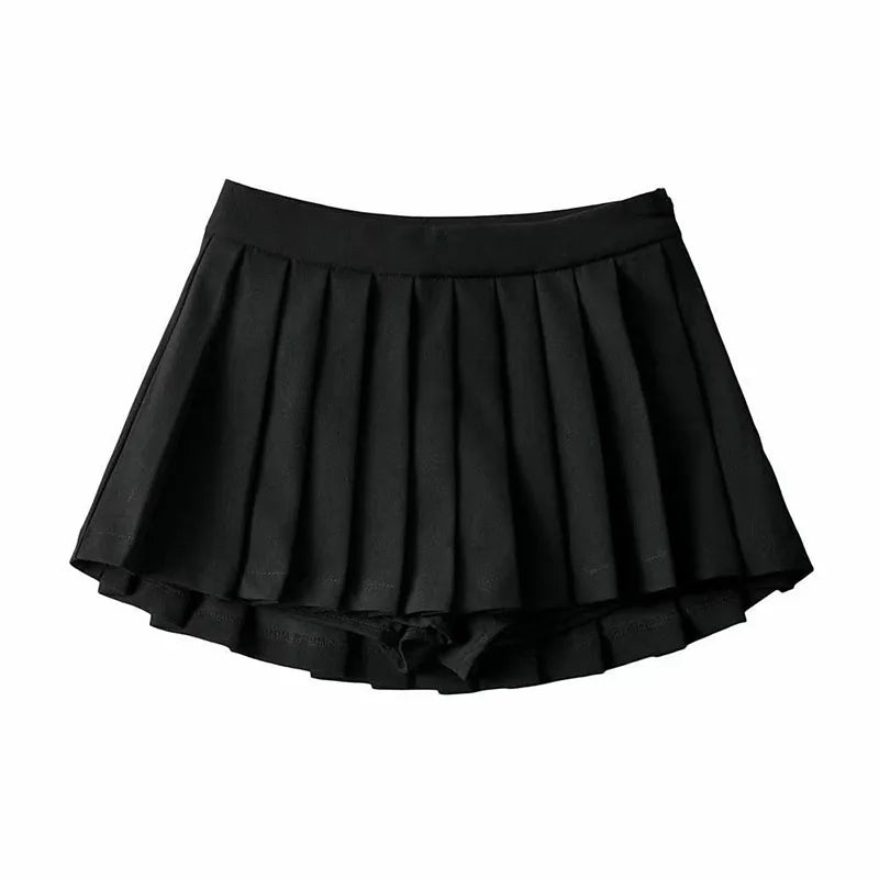 Women's High-Waist Pleated Mini Skirt – Tennis Style