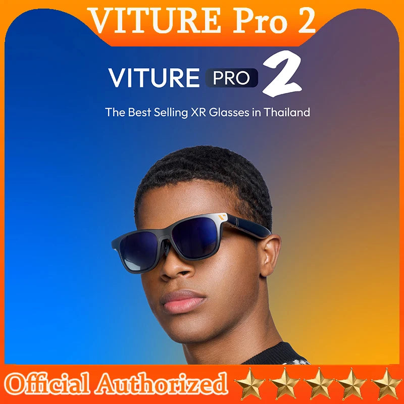Bestselling Model!VITURE Pro 2 XR Glasses - UltraClarity 3.0, Myopia Adjustment, Ultralight 63g, Officially Genuine Guaranteed!!