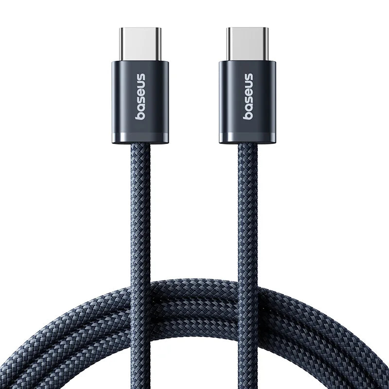 Baseus 100W Type C To USB C Cable For iPhone 18 17 16 Fast Charging Charger Cord For Macbook iPad Samsung Xiaomi Fast USB C Wire