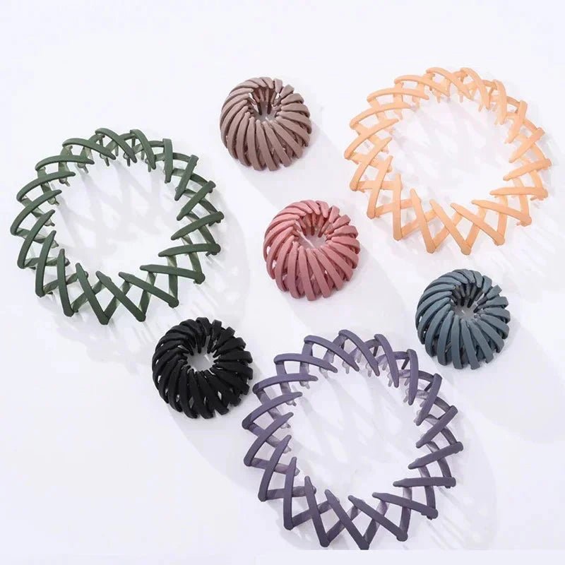 Bird Nest Shaped Ponytail Hair Clip β Magic Lazy Braider Hairpin for Women