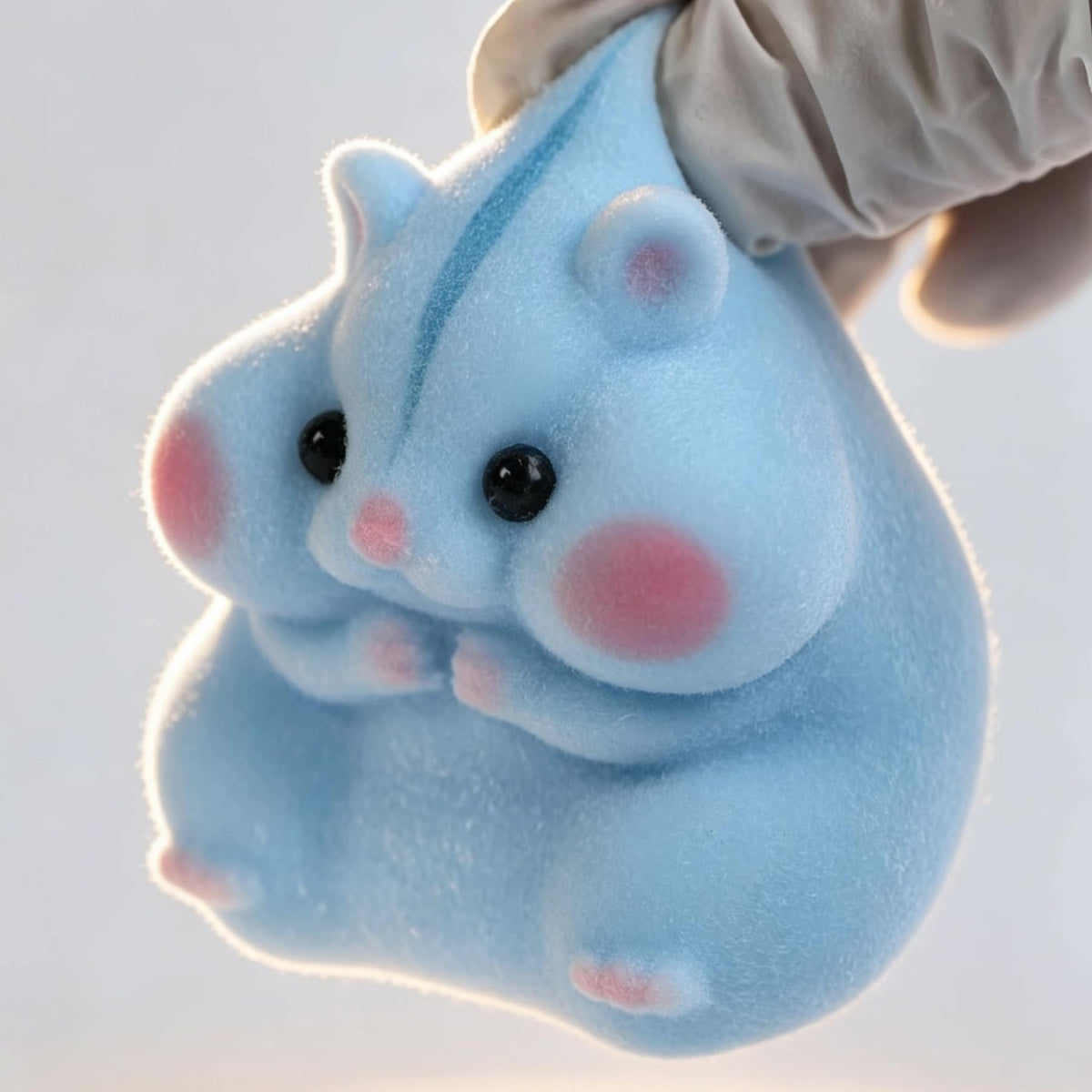 Handmade Hamster Squishy Toy, Cute Stress Relief Fidget Squeeze Toy - Sasa