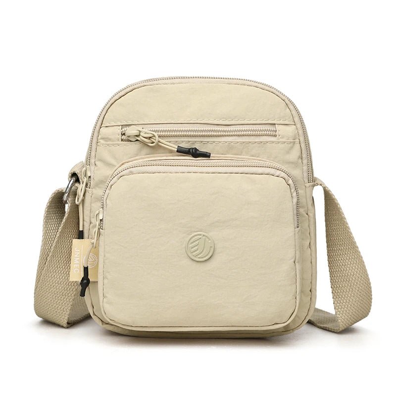 Lightweight Oxford Shoulder Bag for Women – Multi-Pocket Crossbody Purse Ideal for Business & Travel - Sasa