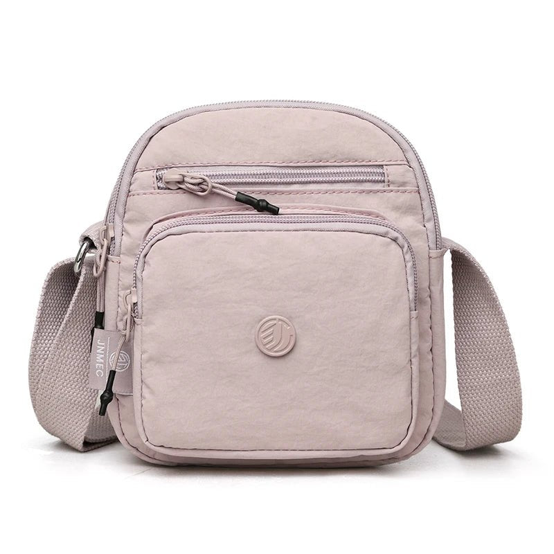 Lightweight Oxford Shoulder Bag for Women – Multi-Pocket Crossbody Purse Ideal for Business & Travel - Sasa