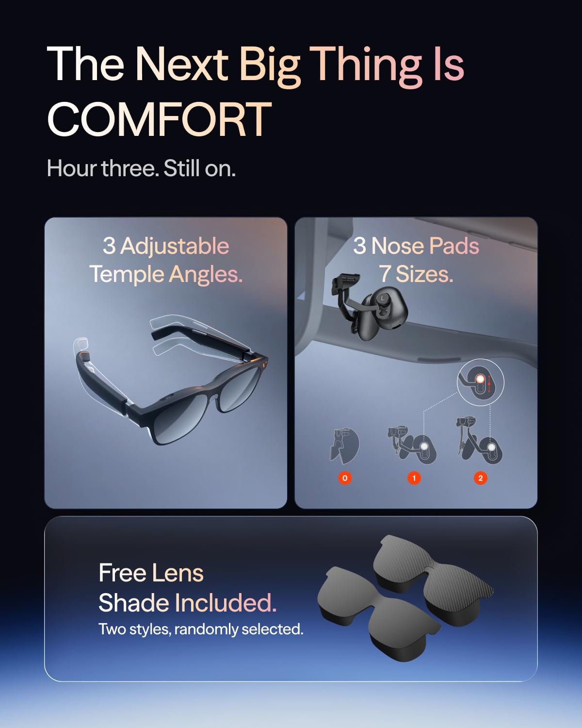 VITURE Pro 2 XR/AR Glasses - UltraClarity 3.0 Myopia Adjustment -5.0D 120Hz - Sasa