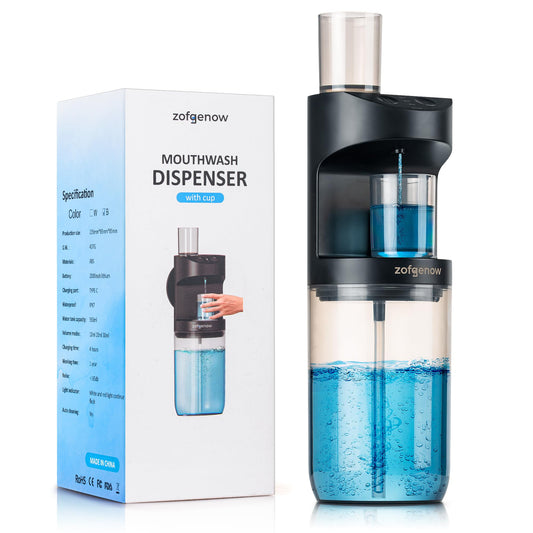 ZOFGENOW Automatic Mouthwash Dispenser for Bathroom…