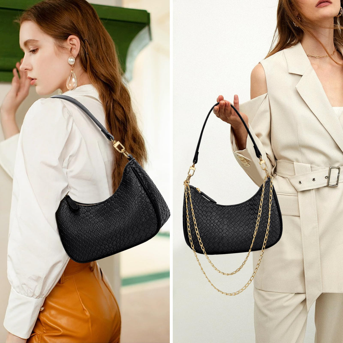 KKXIU Shoulder Bag for Women Cute Hobo Purses and Handbags