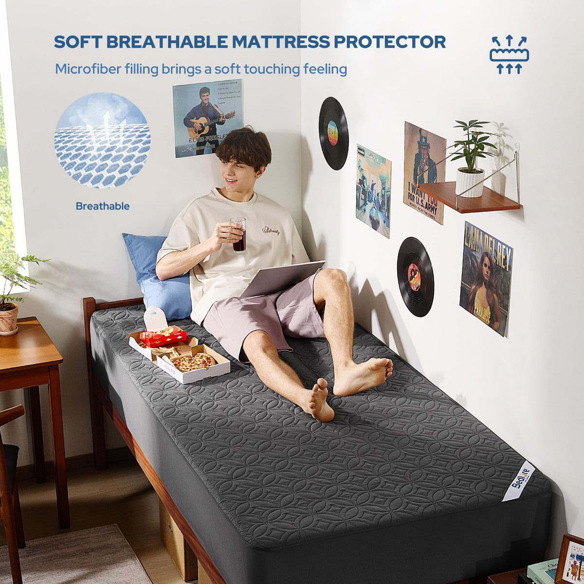 BEDLORE Waterproof Mattress Protector