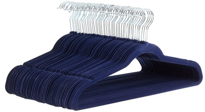 Amazon Basics Slim, Velvet, Non-Slip Clothes Suit Hangers