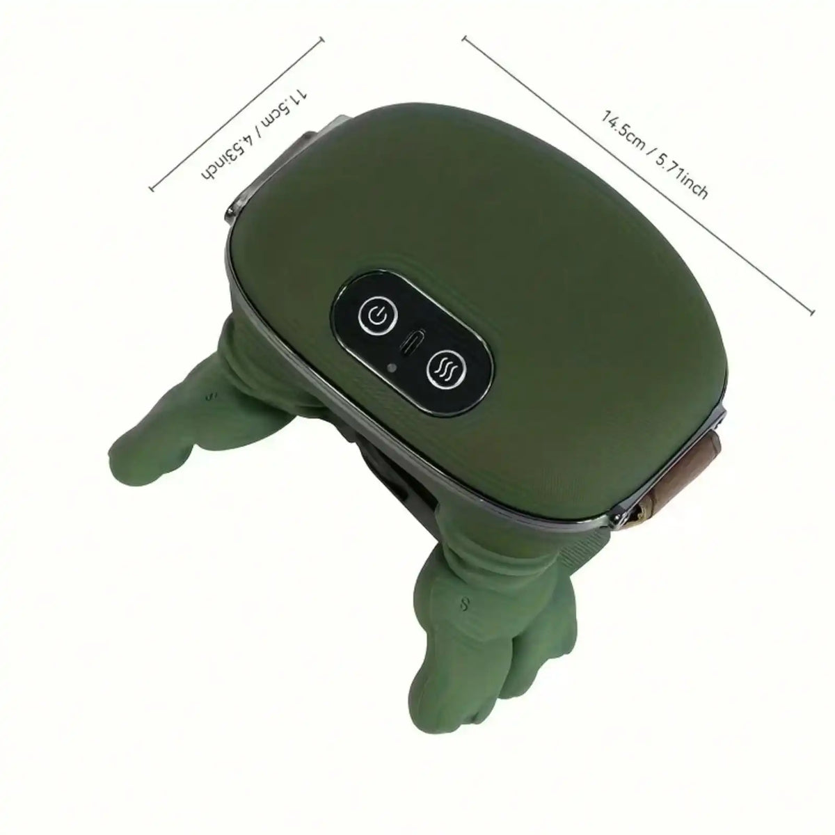 Bionic Finger Neck Shoulder Massager Wireless Neck Cervical Trapezius 4D Kneading Body Back Hand Massage Shawl Brushless Motor
