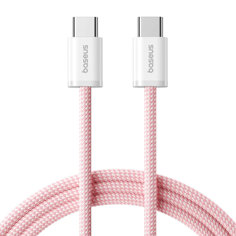 Baseus 100W Type C To USB C Cable For iPhone 18 17 16 Fast Charging Charger Cord For Macbook iPad Samsung Xiaomi Fast USB C Wire