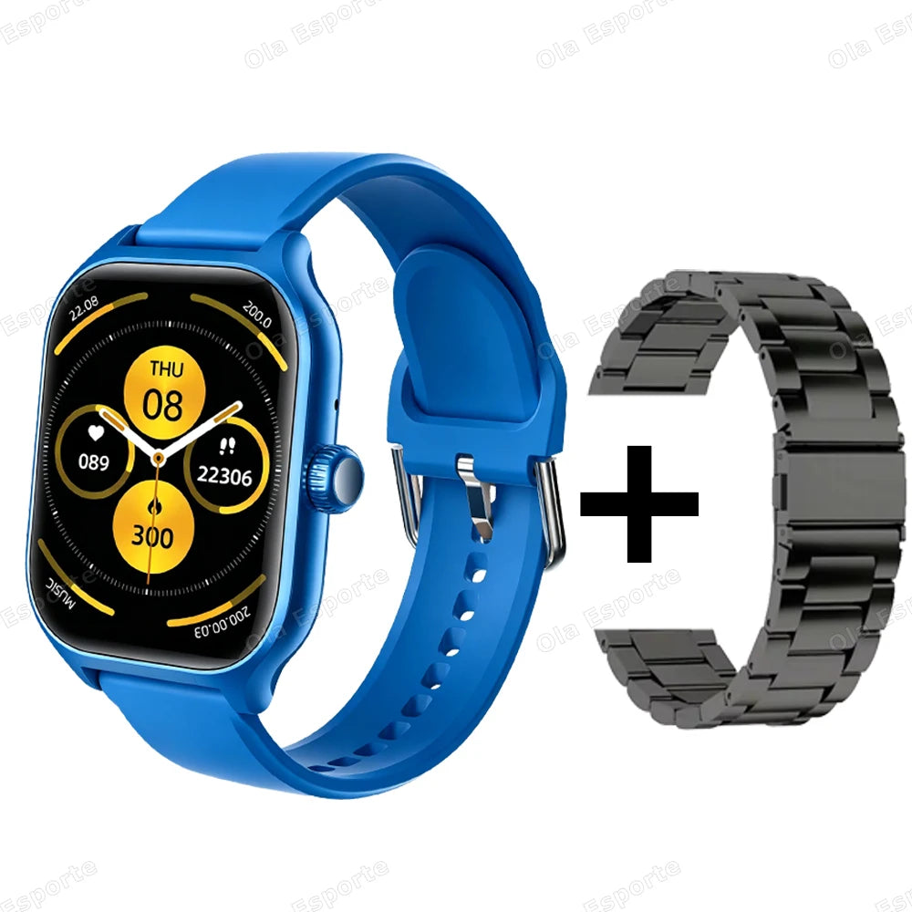 New Smart Watch Bluetooth Call Camera Control Multiple Sports Modes Watches Heart Rate Blood Oxygen Sleep Monitoring Smartwatch