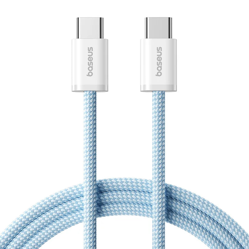 Baseus 100W Type C To USB C Cable For iPhone 18 17 16 Fast Charging Charger Cord For Macbook iPad Samsung Xiaomi Fast USB C Wire