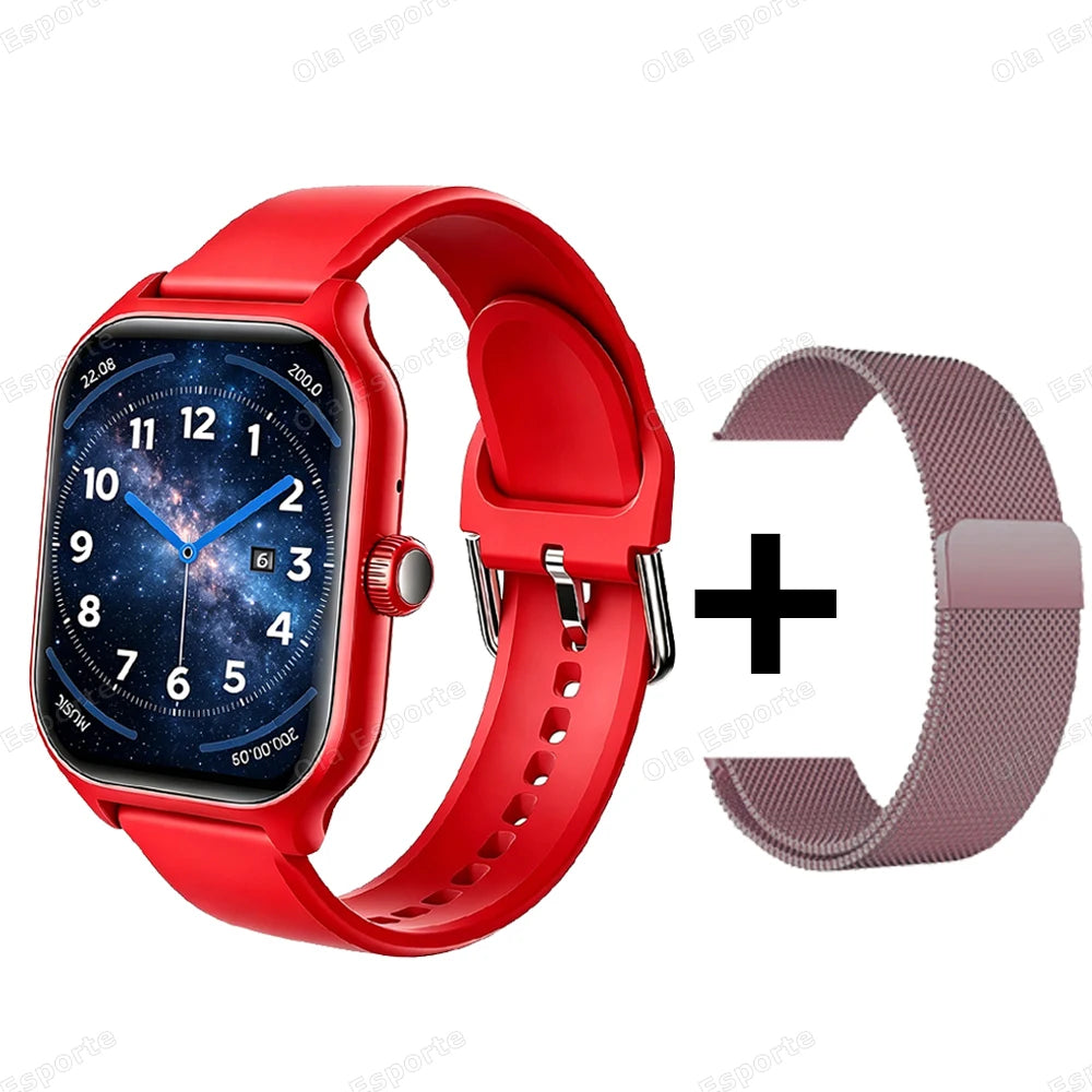 New Smart Watch Bluetooth Call Camera Control Multiple Sports Modes Watches Heart Rate Blood Oxygen Sleep Monitoring Smartwatch