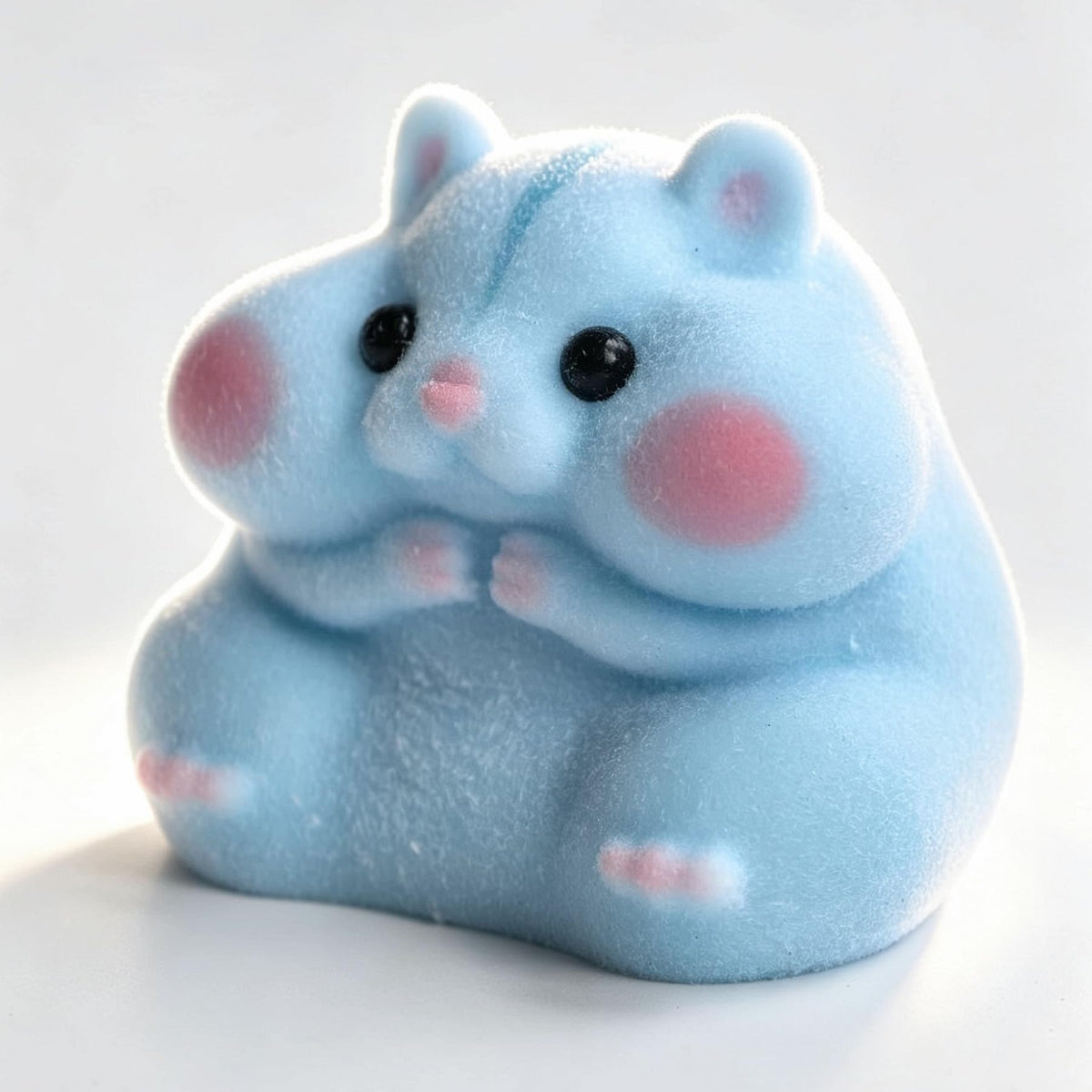 Handmade Hamster Squishy Toy, Cute Stress Relief Fidget Squeeze Toy - Sasa