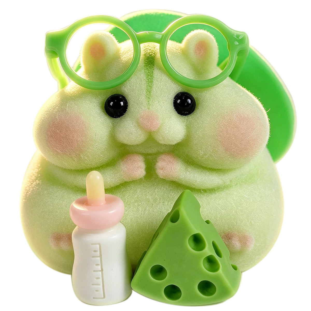 Handmade Hamster Squishy Toy, Cute Stress Relief Fidget Squeeze Toy - Sasa