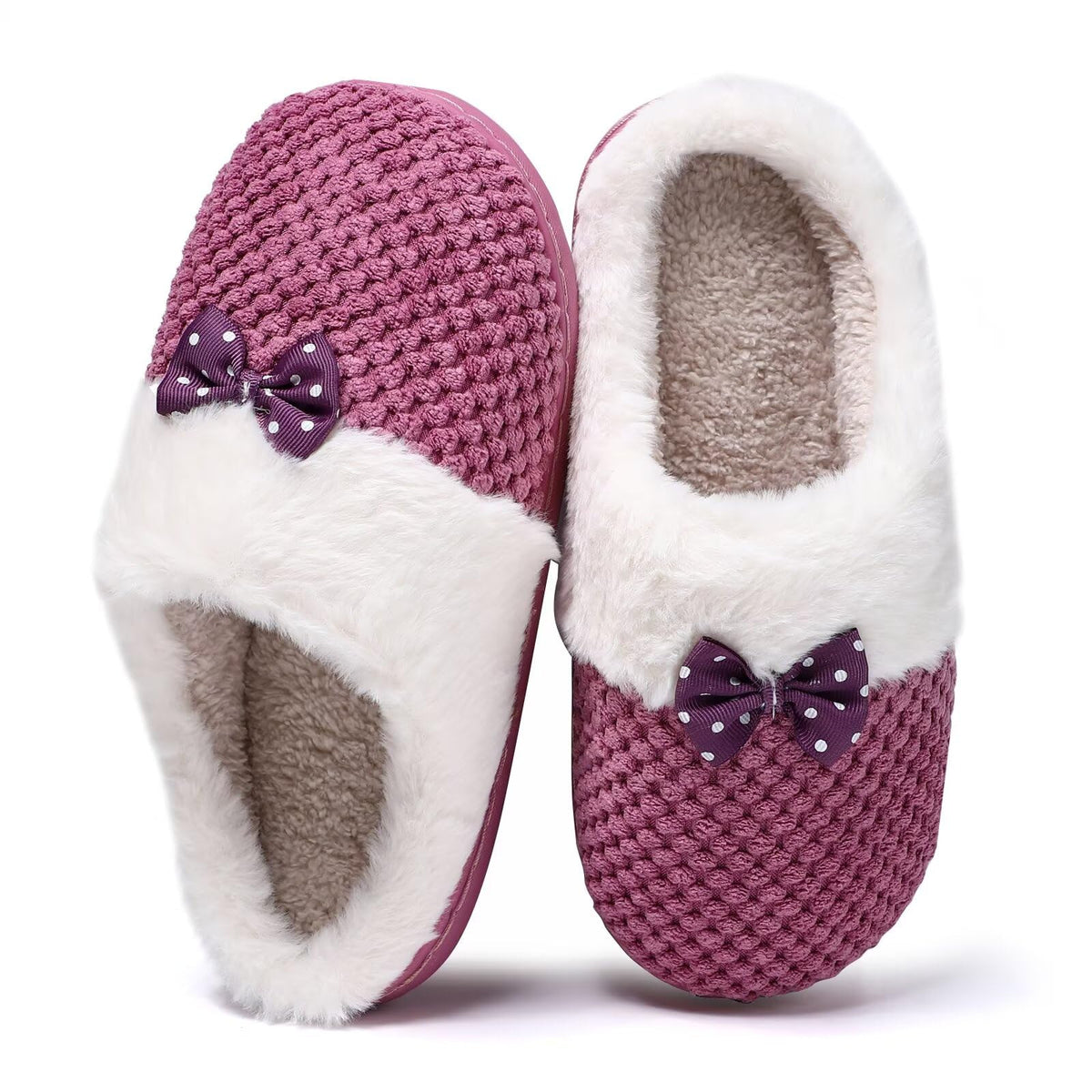 HuuiotPdd Kids Slippers,Girls Slippers,Winter House Shoes,Indoor Shoes - Sasa