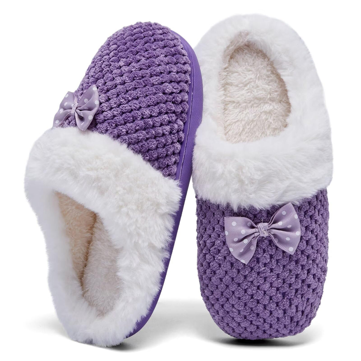 HuuiotPdd Kids Slippers,Girls Slippers,Winter House Shoes,Indoor Shoes - Sasa