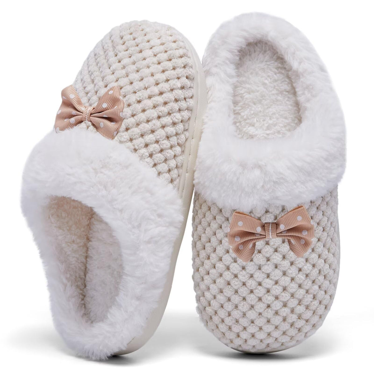 HuuiotPdd Kids Slippers,Girls Slippers,Winter House Shoes,Indoor Shoes - Sasa