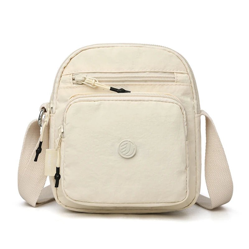 Lightweight Oxford Shoulder Bag for Women – Multi-Pocket Crossbody Purse Ideal for Business & Travel - Sasa