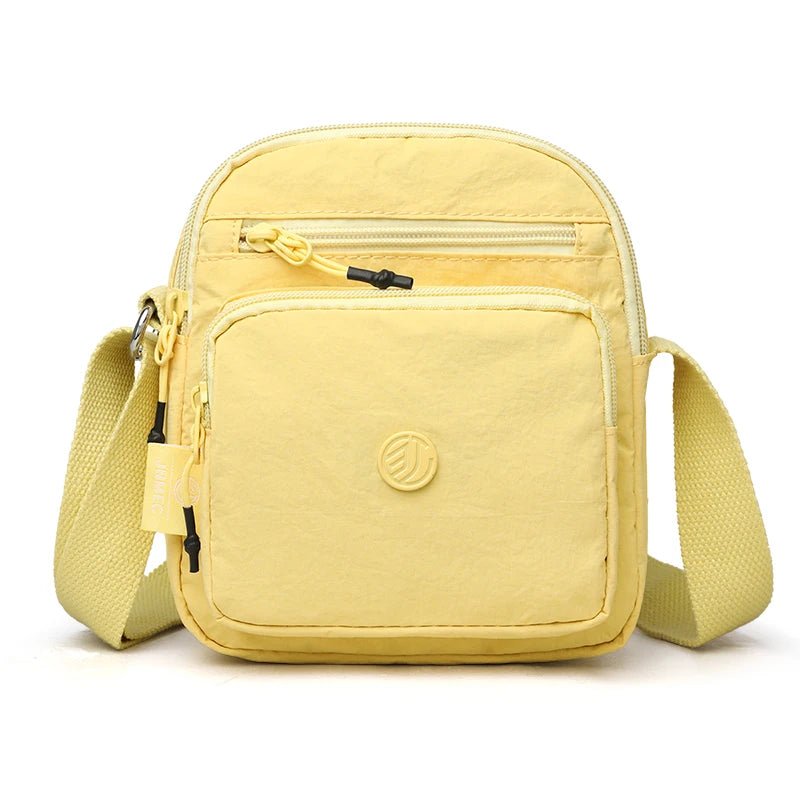 Lightweight Oxford Shoulder Bag for Women – Multi-Pocket Crossbody Purse Ideal for Business & Travel - Sasa