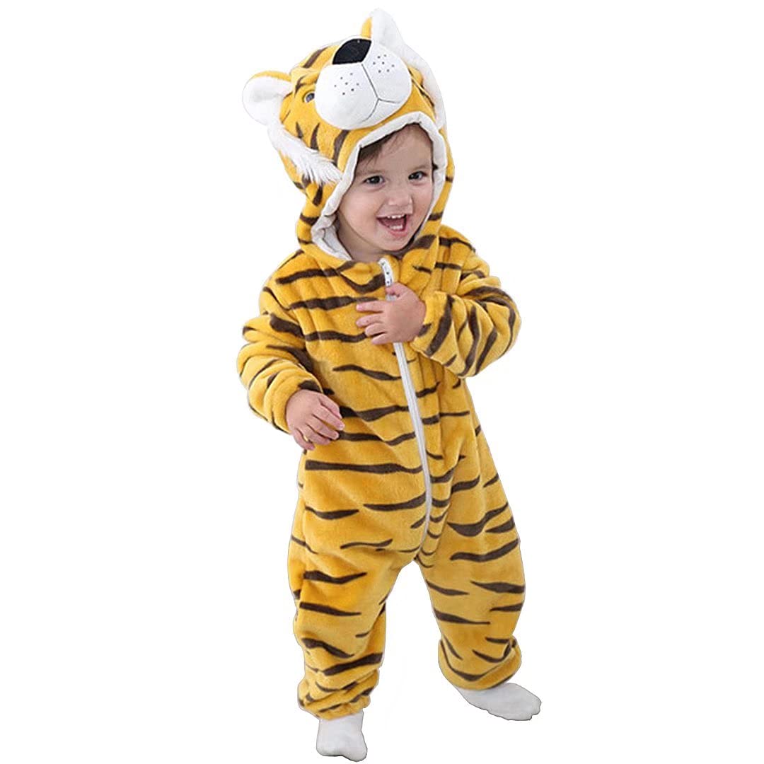 OLLULL Baby Animal Costumes Unisex Toddler Outfit Halloween Dress Up Romper - Sasa