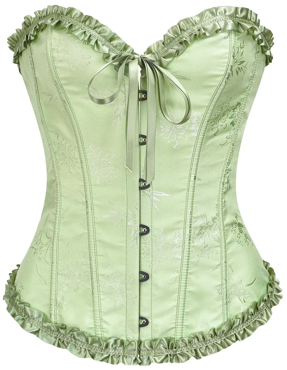 SZIVYSHI 14-Bone Overbust Corset Top - Sasa