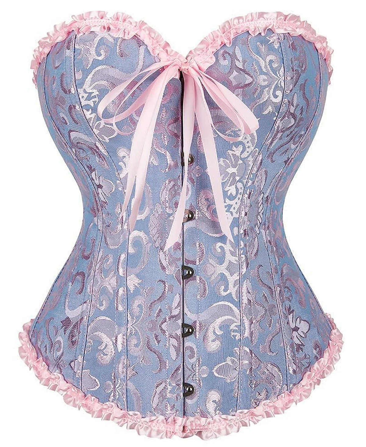 SZIVYSHI 14-Bone Overbust Corset Top - Sasa